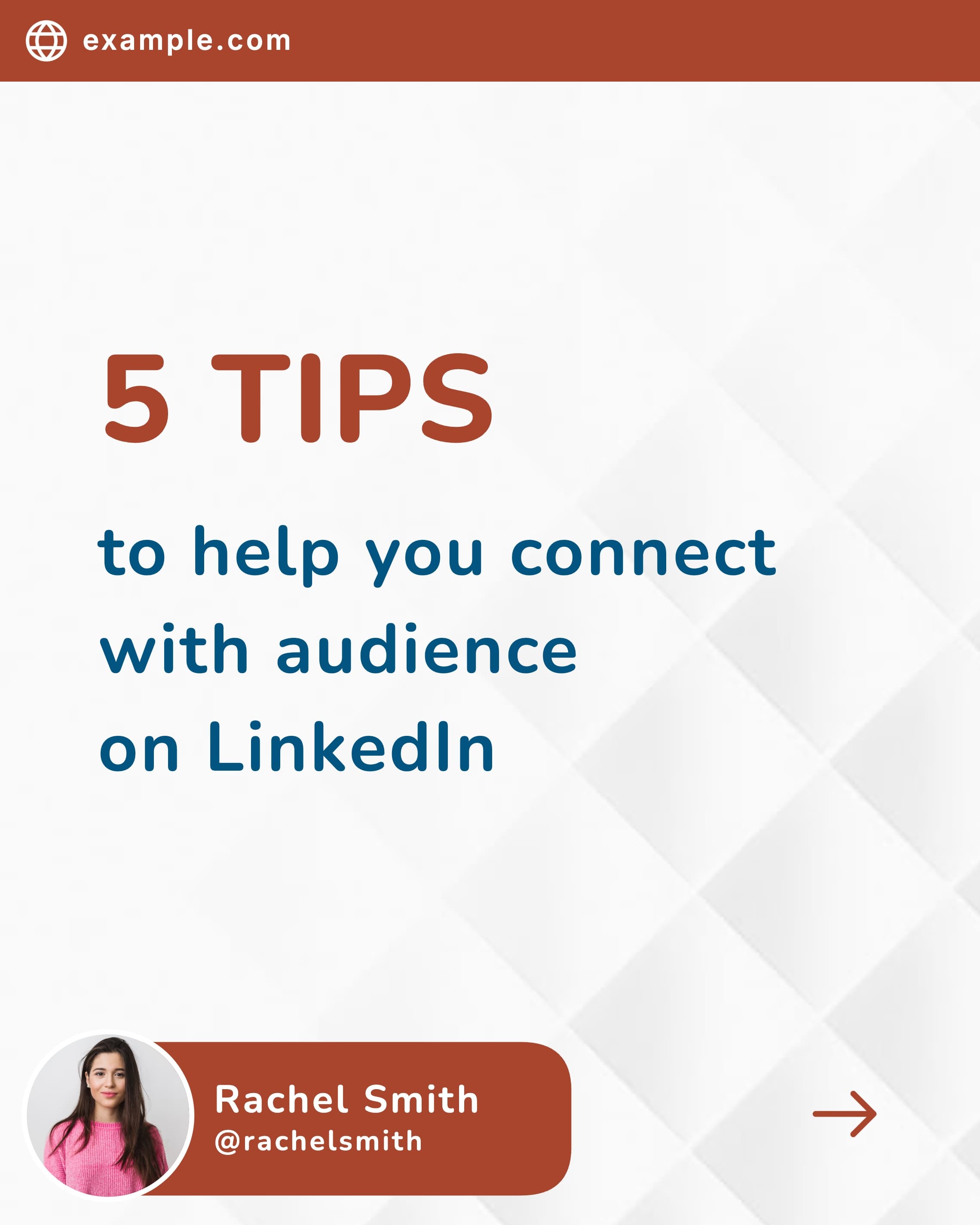 Connecting Audience on LinkedIn
