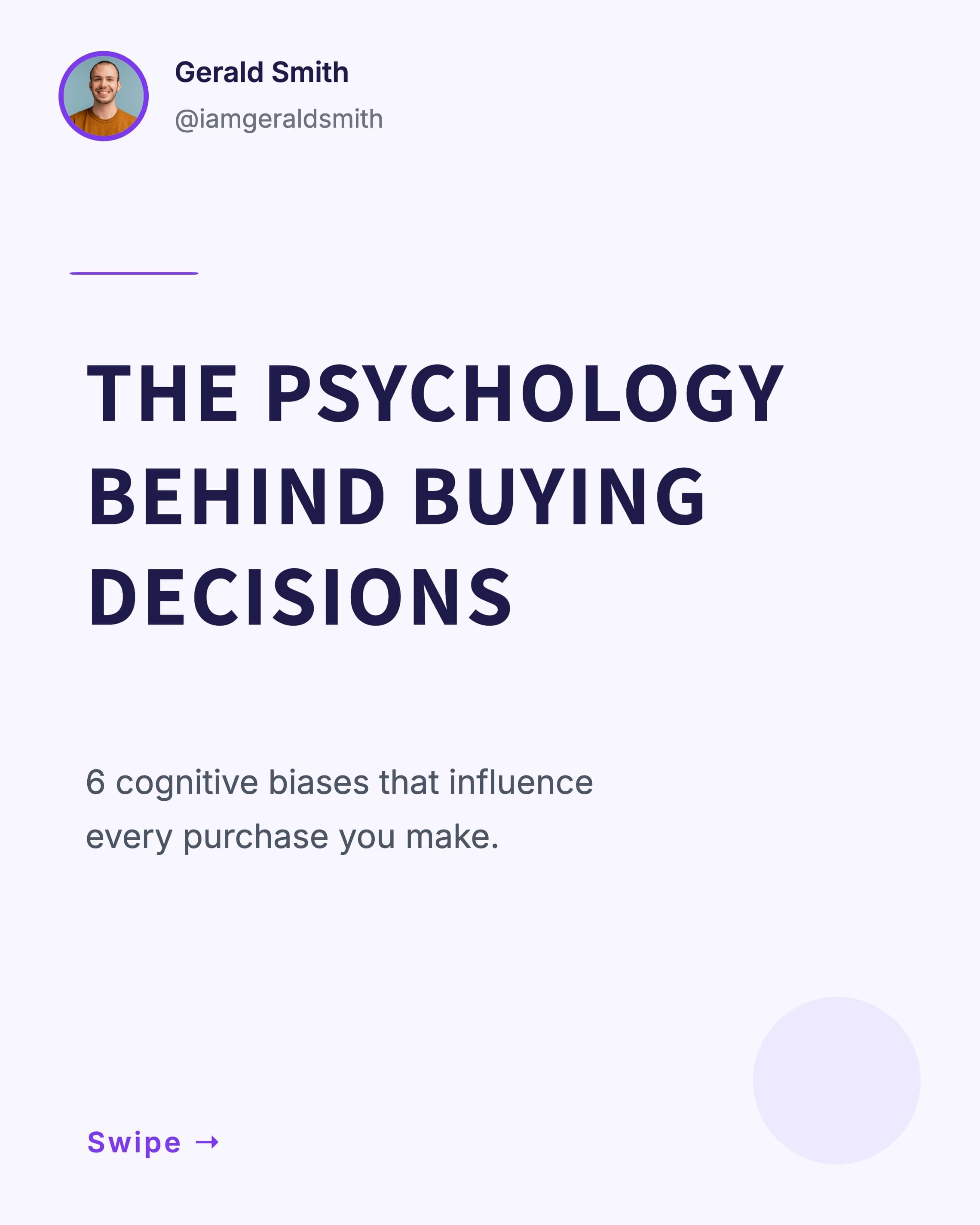 The Psychology Behind Buying Decisions