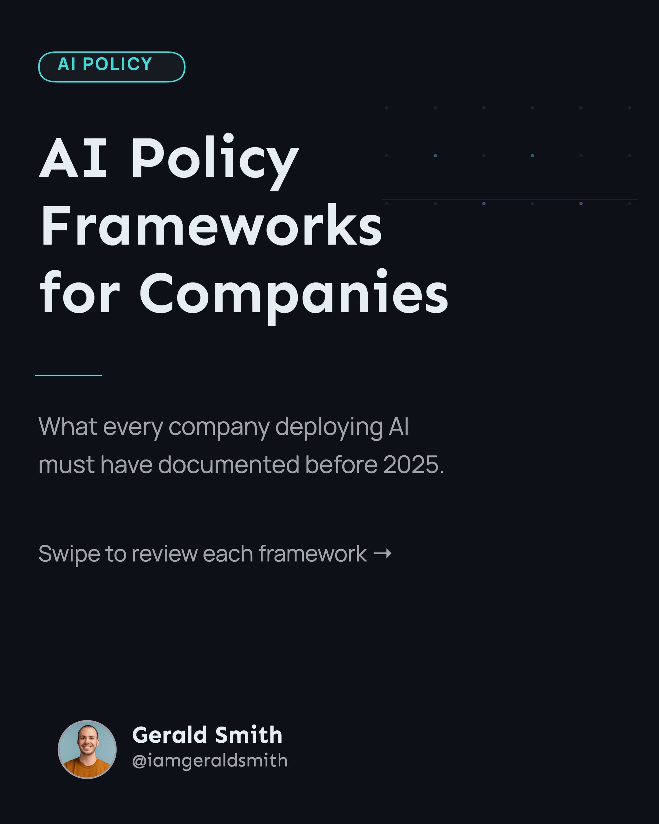 AI Policy Frameworks