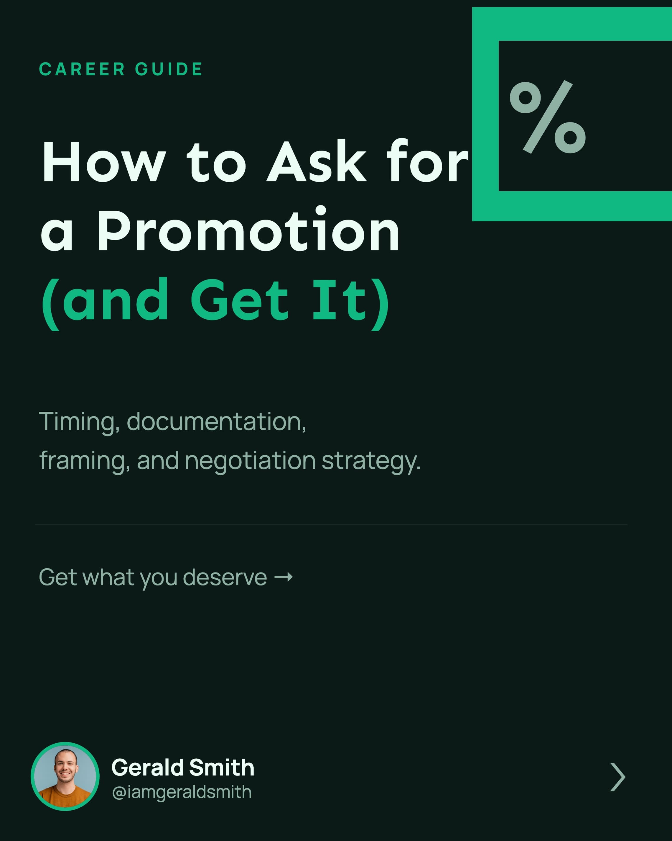 How to Ask for Promotion