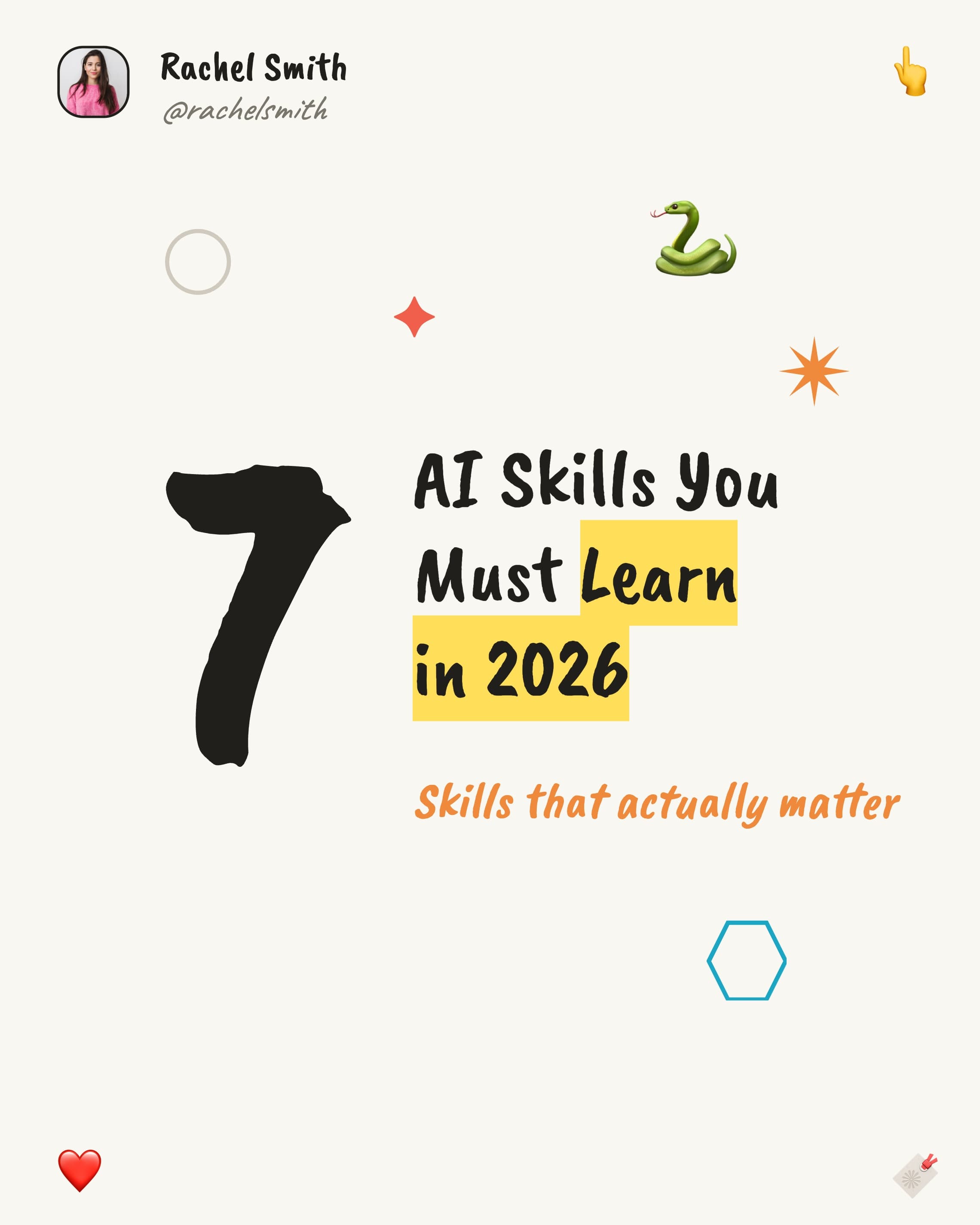 AI Skills You Must Learn