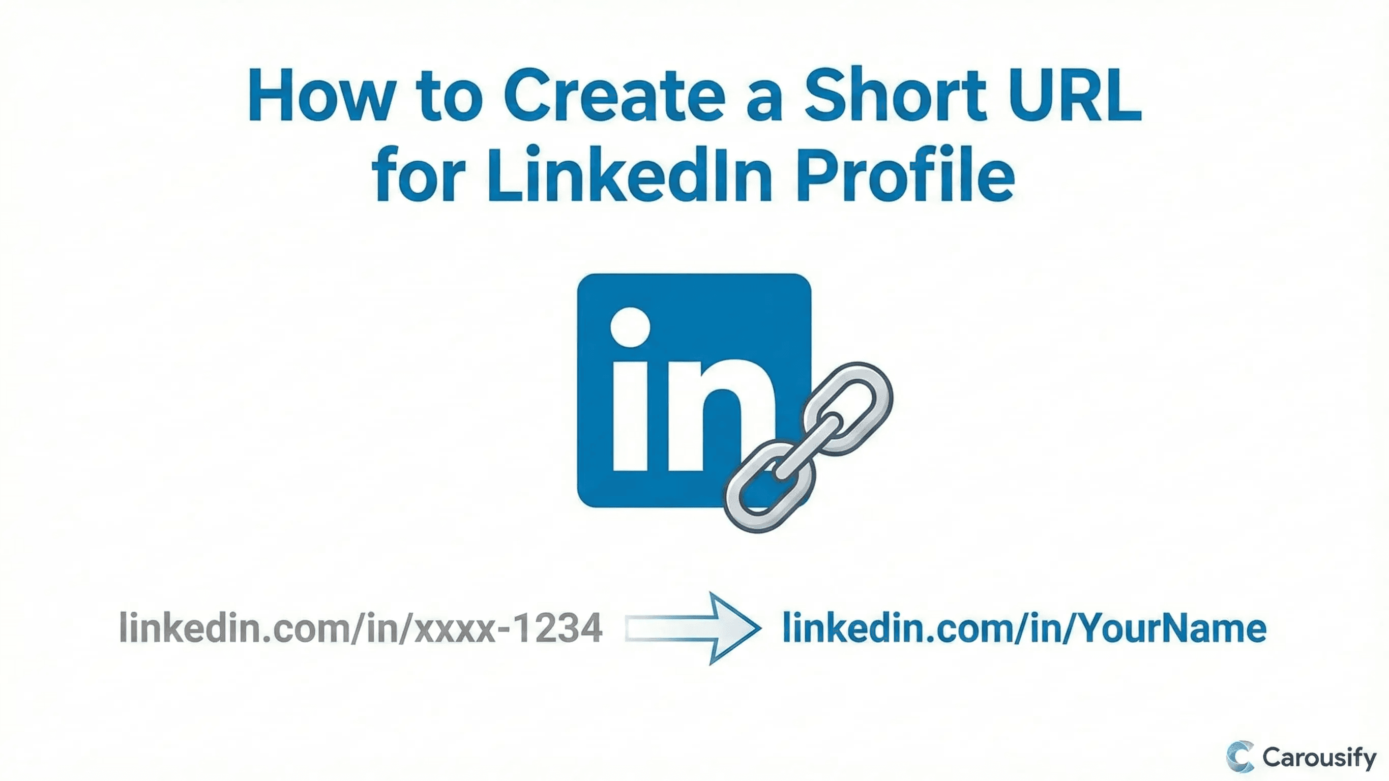 How to Create a Short URL for LinkedIn Profile