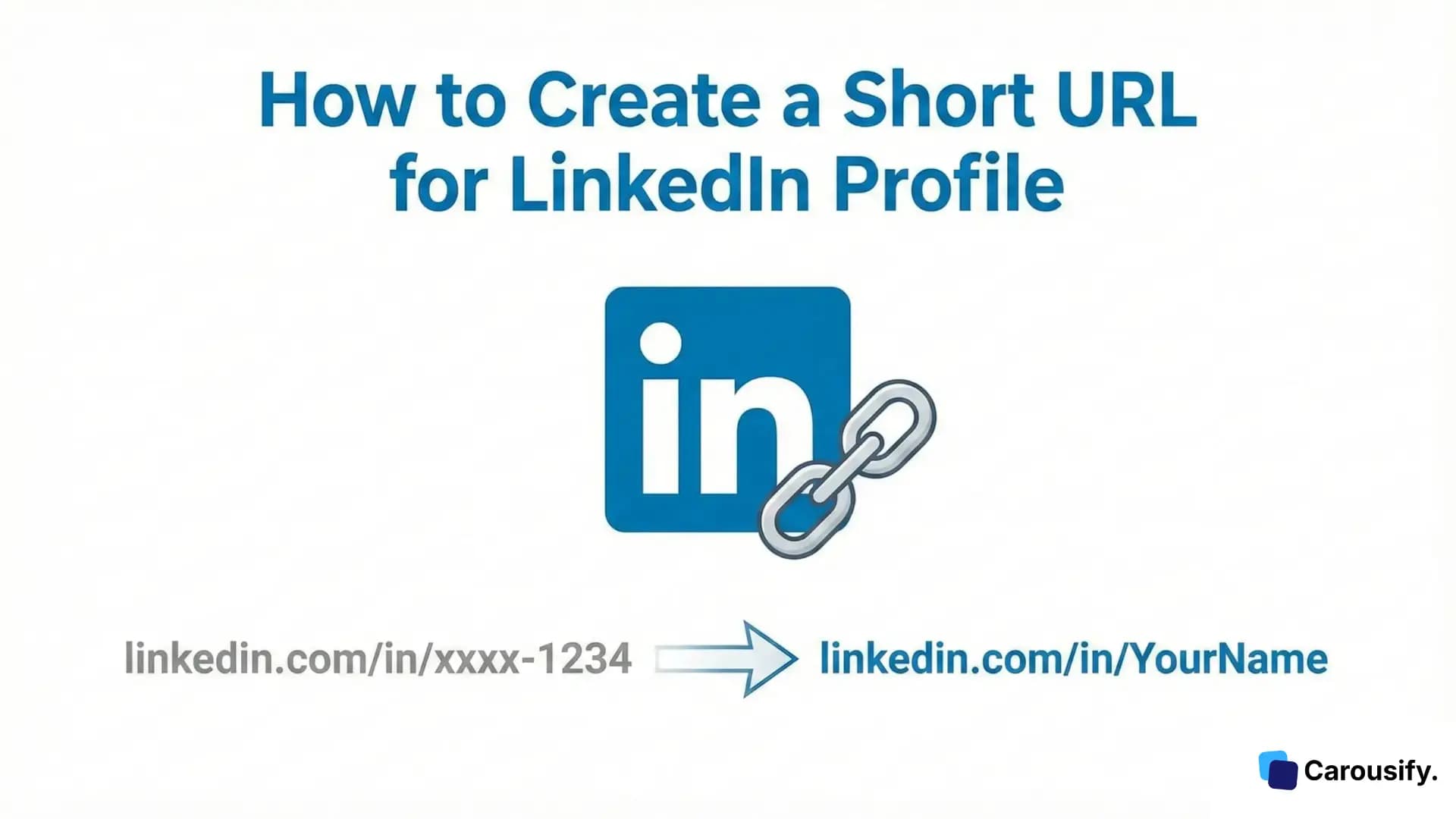How to Create a Short URL for LinkedIn Profile