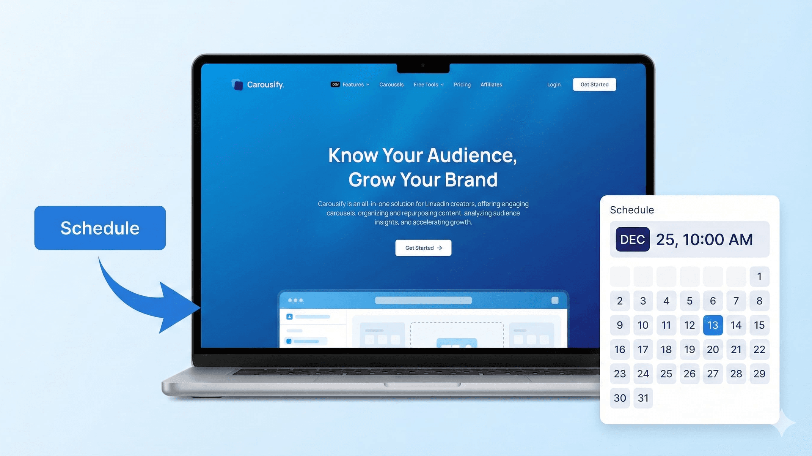 How to Use Carousify to Schedule LinkedIn Posts