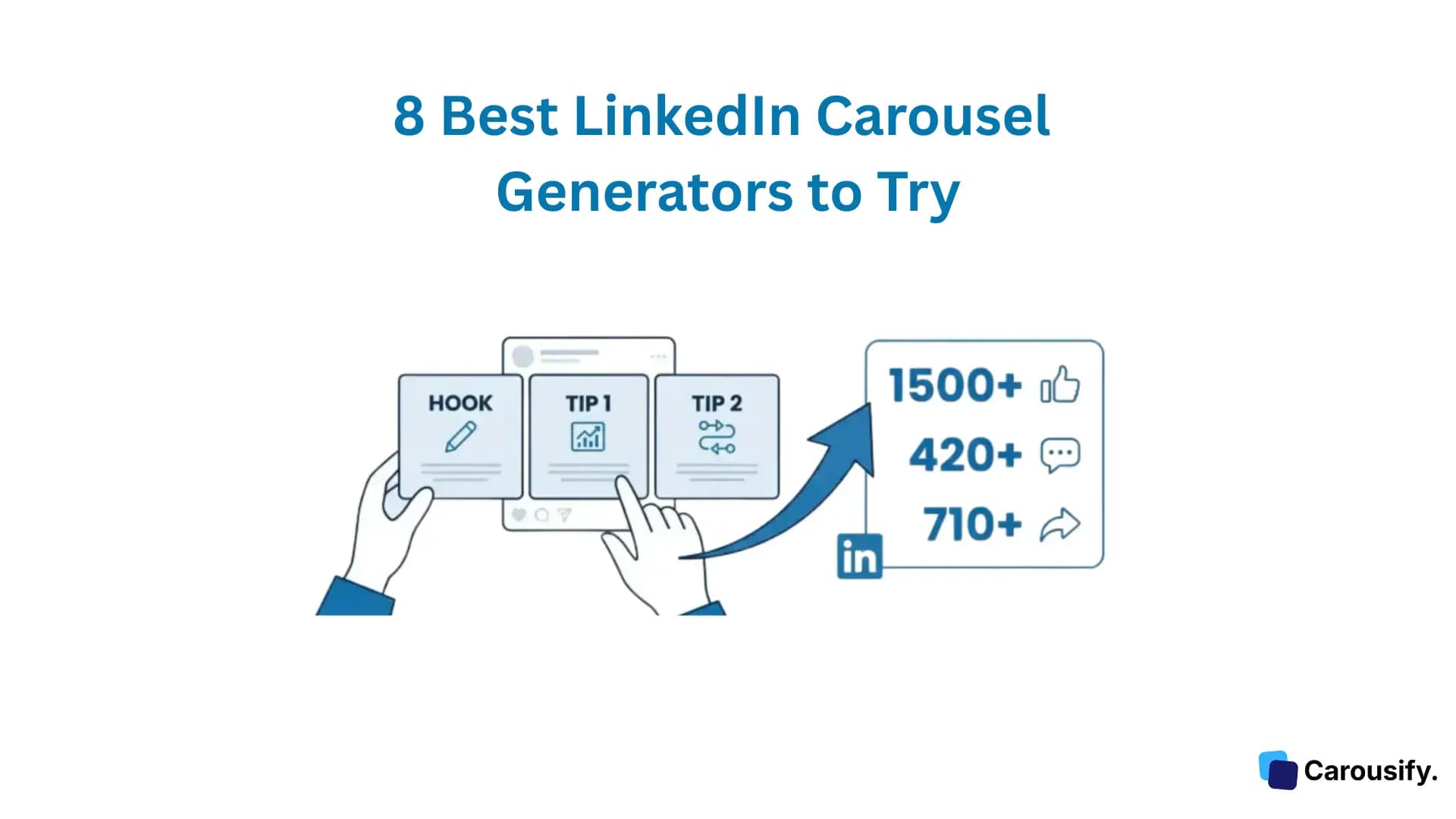 8 Best LinkedIn Carousel Generators to Try in 2026