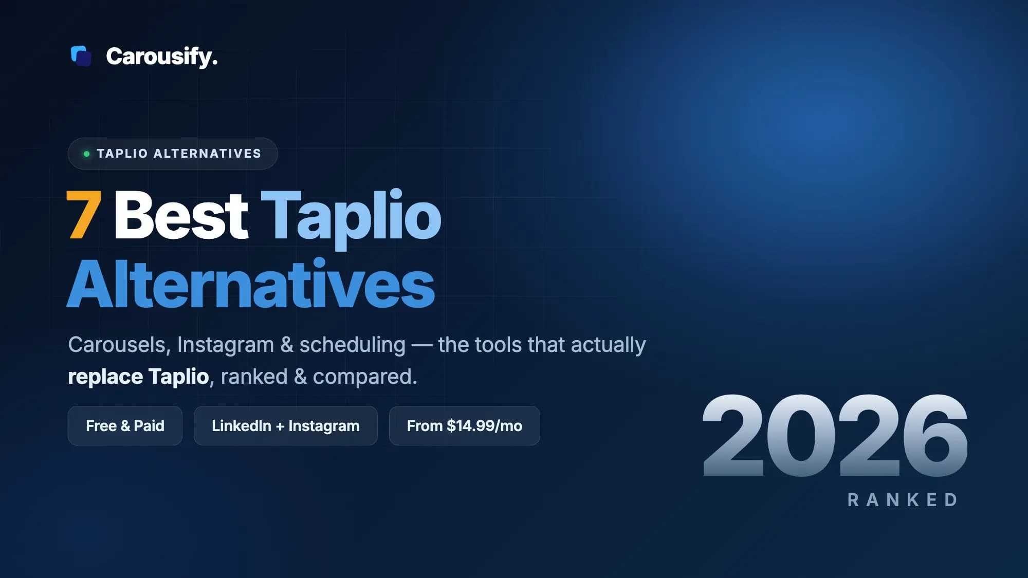 7 Best Taplio Alternatives in 2026 (Free & Paid)